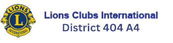 Lions Clubs District 404 A4 – We Serve…